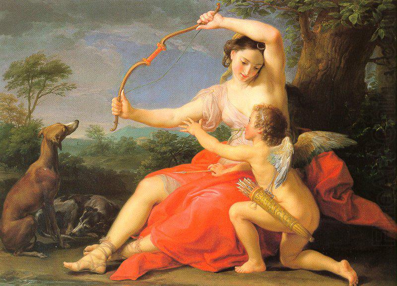 Pompeo Batoni Diana and Cupid china oil painting image